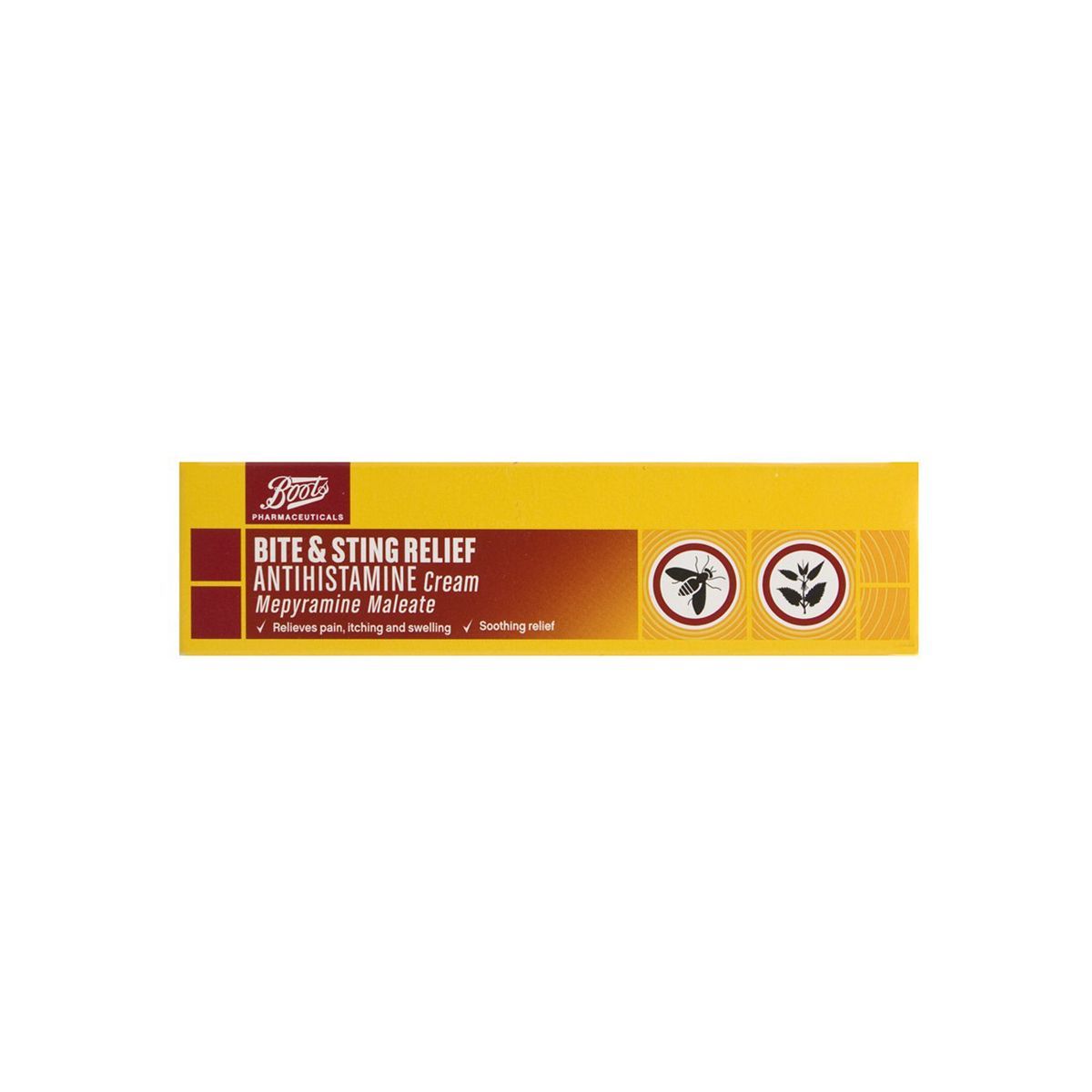 Boots Pharmaceuticals Bite & Sting Relief Antihistamine Cream (30g) - McGrocer