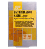 Boots PMS Relief Agnus Castus 4mg - 30 Tablets - McGrocer