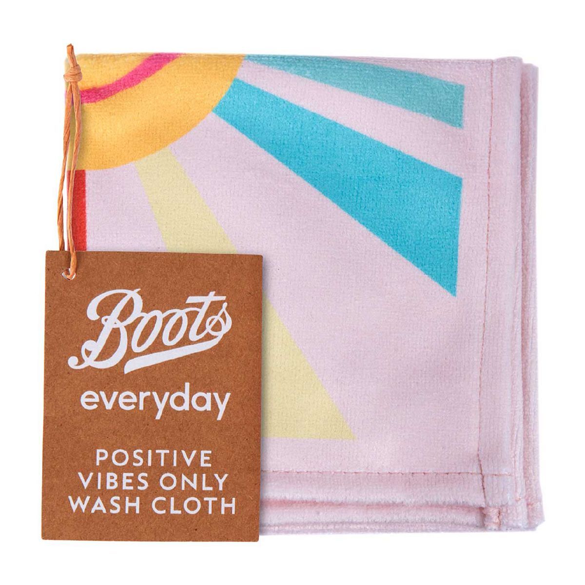 Boots Positive Vibes Only Wash Cloth - McGrocer