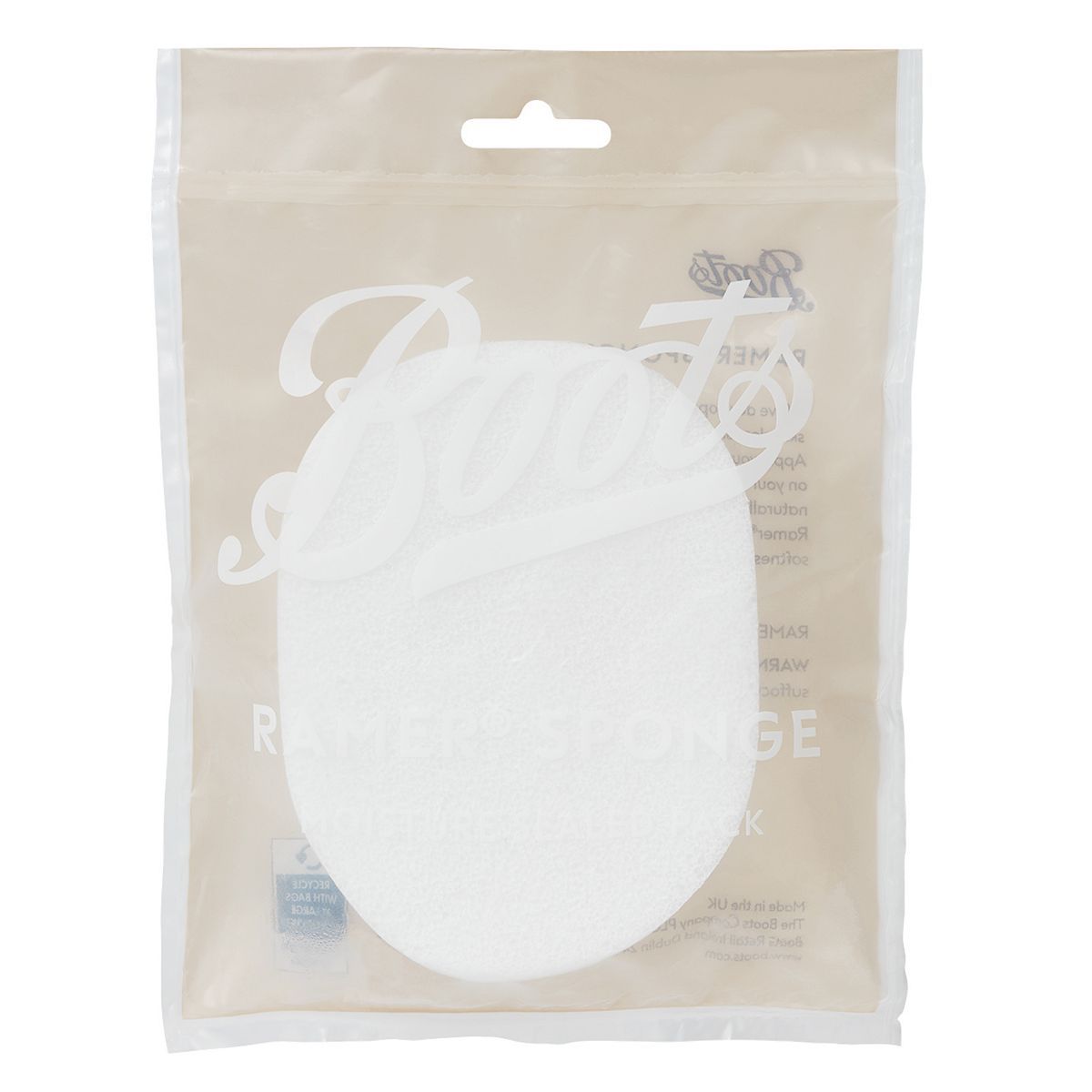 Boots Ramer Soft Sponge White - McGrocer