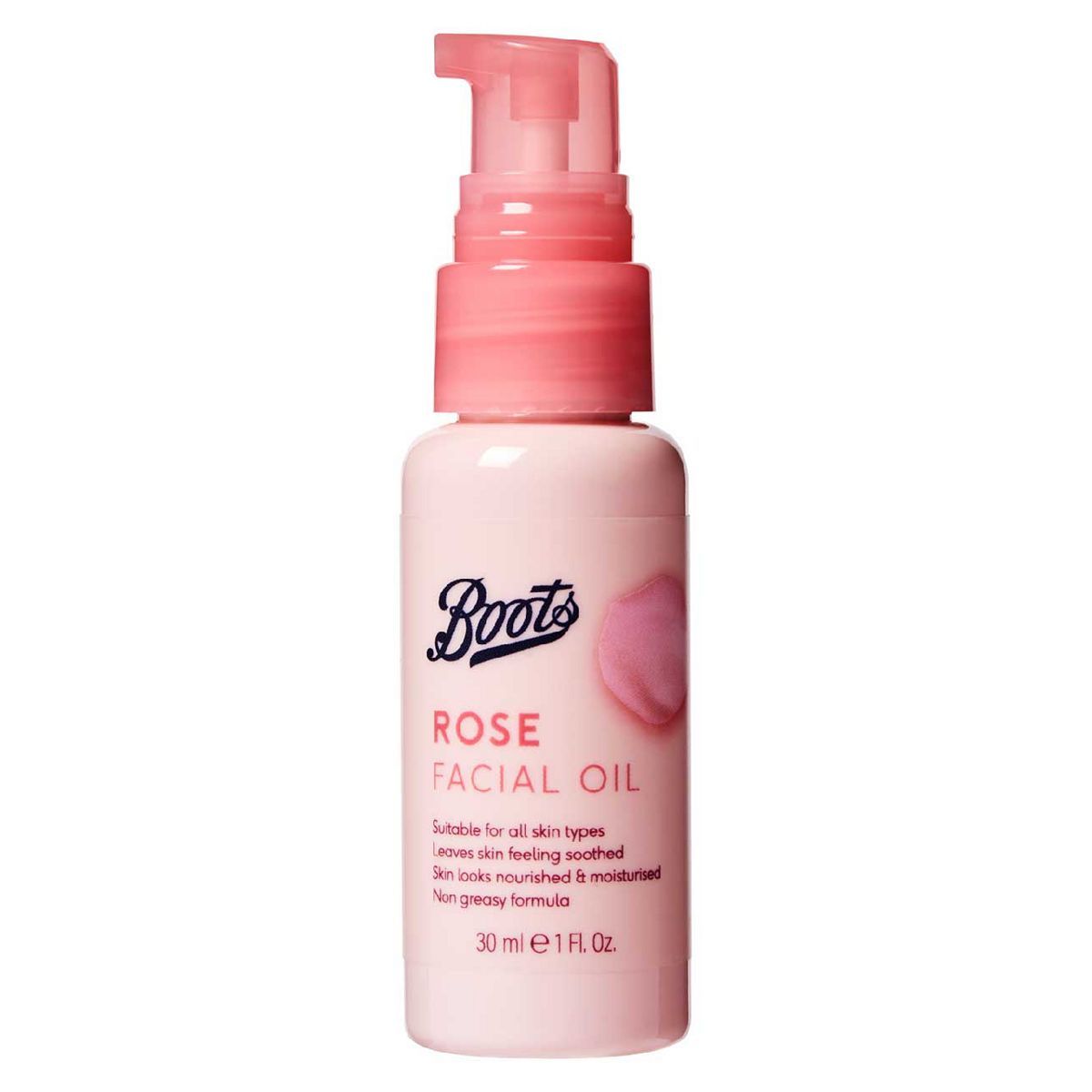 Boots Rose Facial Oil 30ml - McGrocer