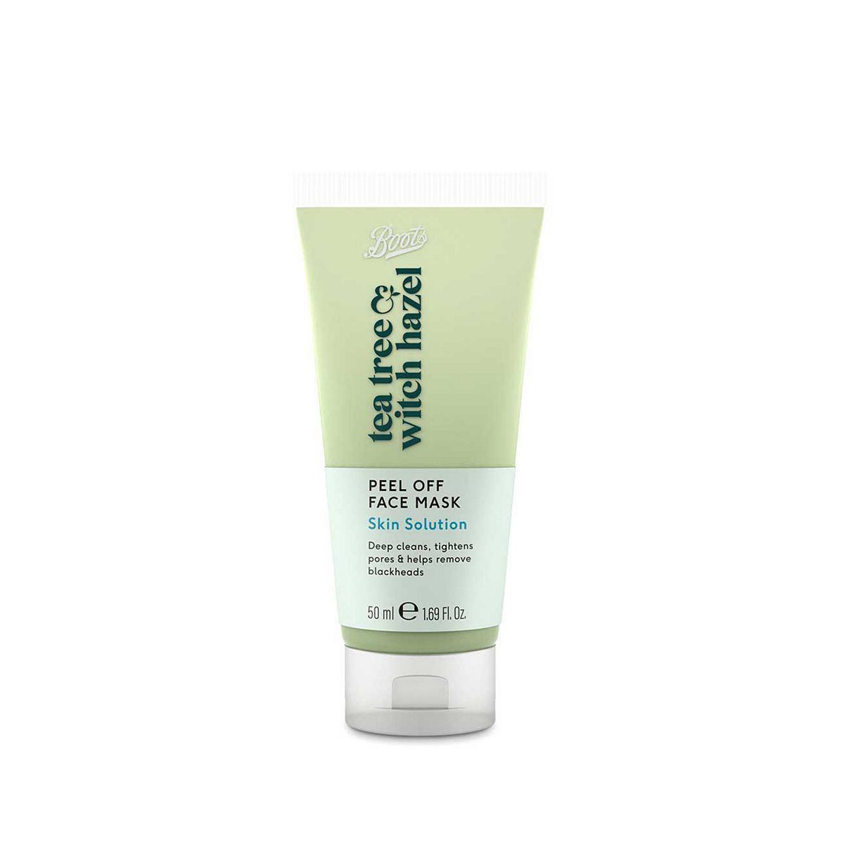 Boots Tea Tree & Witch Hazel Peel Off Mask 50ml - McGrocer