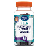 Boots Teen Multivitamin + Omega 3 Gummies - 30 Blackcurrant Gummies - McGrocer