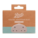 Boots Travel Adaptor Duo UK to Europe - McGrocer