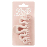 Boots wavy jaw clip pink - McGrocer