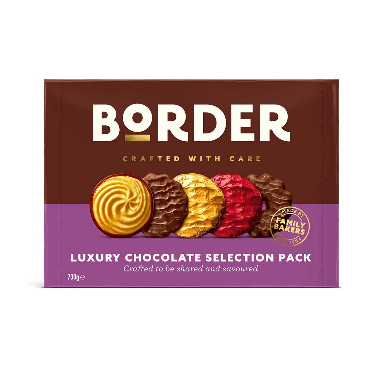 Border Biscuits Luxury Chocolate Biscuit Selection 730g - McGrocer