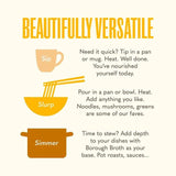 Borough Broth 24hr Organic Chicken Bone Broth 324g - McGrocer