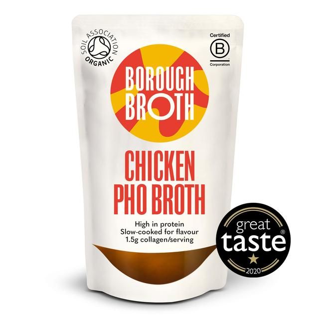 Borough Broth Organic Chicken Pho Broth 400g - McGrocer