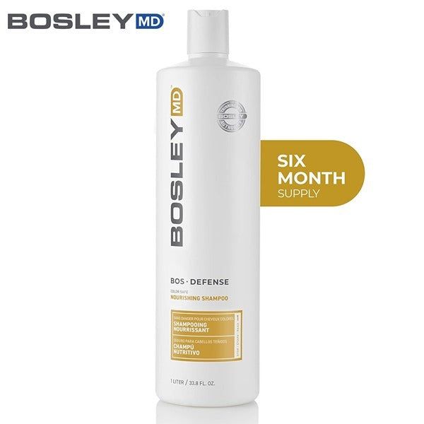 BosleyMD Nourishing Shampoo Defence Colour Safe 1 Litre - McGrocer
