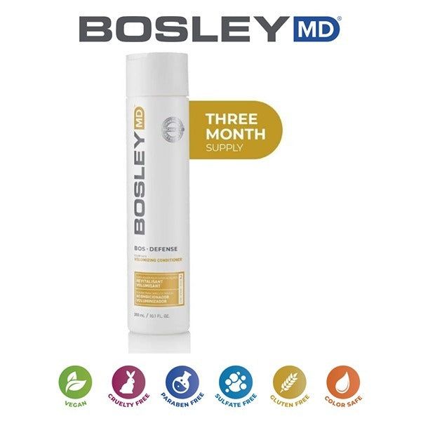 BosleyMD Volumising Conditioner Defence Colour Safe  300ml - McGrocer