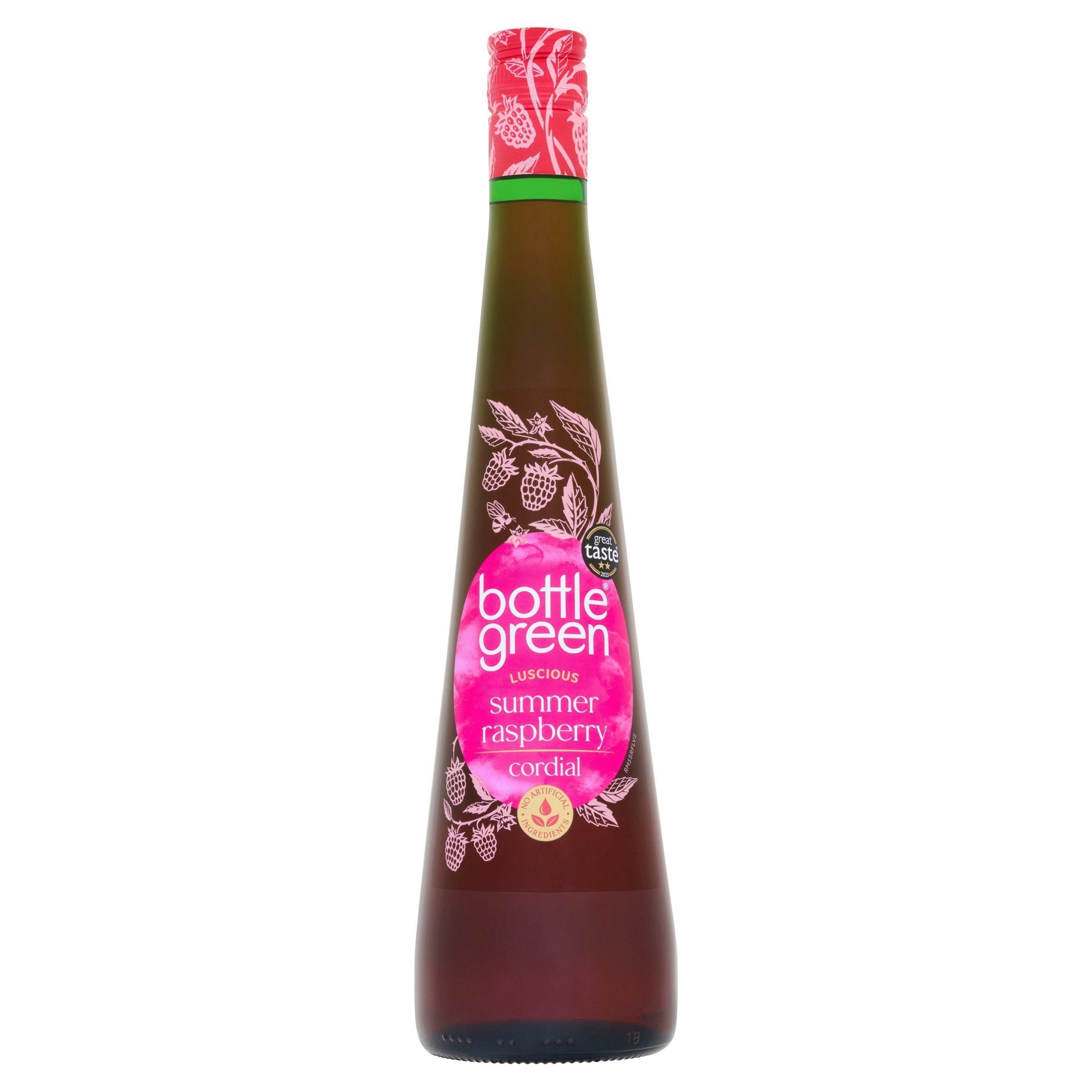 Bottlegreen Plump Summer Raspberry Cordial 500ml - McGrocer