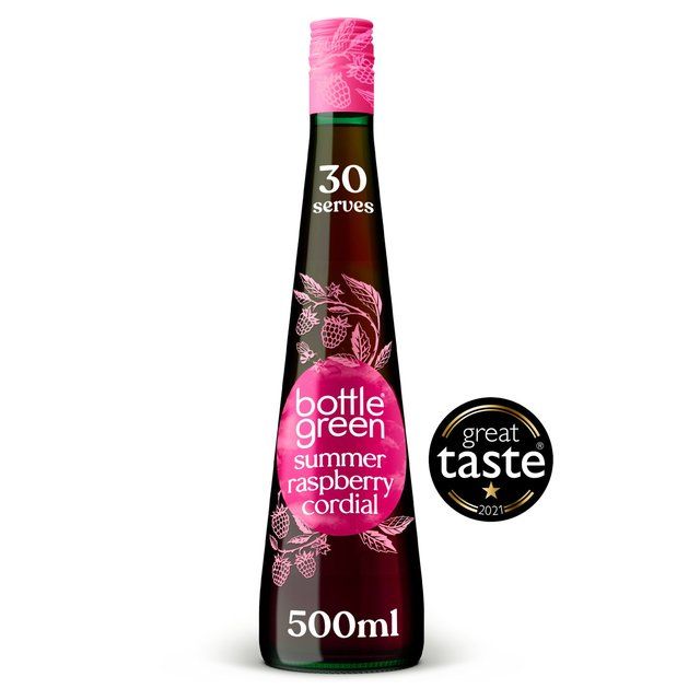 Bottlegreen Plump Summer Raspberry Cordial 500ml - McGrocer