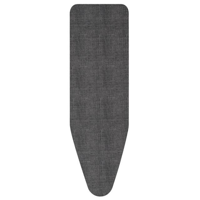 Brabantia 124cm x 45cm Denim Black Ironing Board Cover 2mm foam