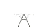 Brabantia 20m Hang On Clothes Airer with Rod - Black