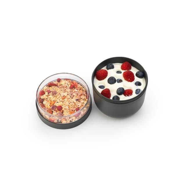 Brabantia Make & Take Breakfast Bowl 0.5L Dark Grey