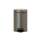 Brabantia Pedal Bin Platinum 3L