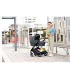 Britax Romer Strider M Hard Carrycot - Black Shadow