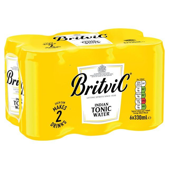 Britvic Indian Tonic Water 6 x 330ml