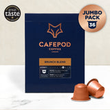 McGrocer Direct Brunch Blend Chocolate Caramel Coffee Pods 36 Pod Pack- Buy online at McGrocer