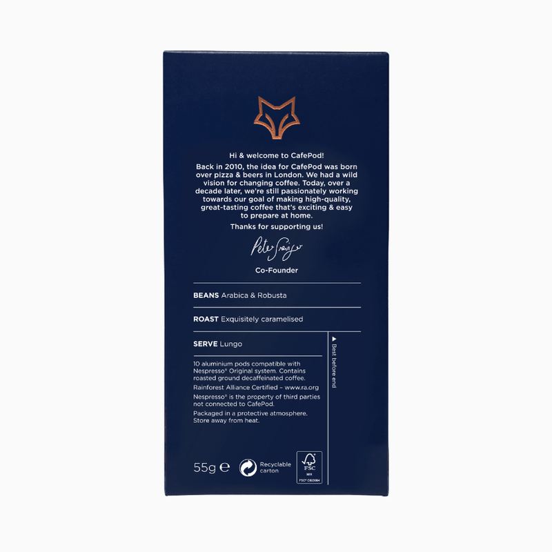 Decaf Brunch Blend Arabica Coffee Beans - British product