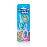 Brush-Baby Flossbrush 0-3 yrs Double Pack 2 per pack