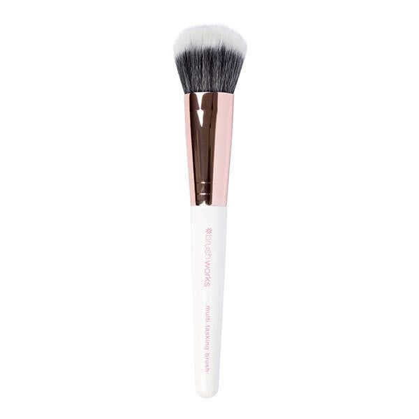 Brushworks White & Gold Multi Tasking Brush