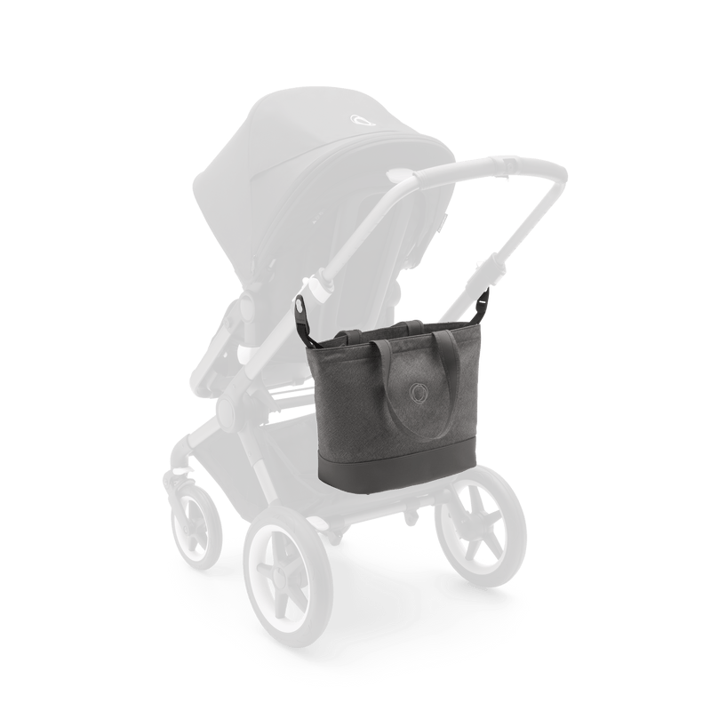 Bugaboo Grey Melange changing bag for pushchair, UK version