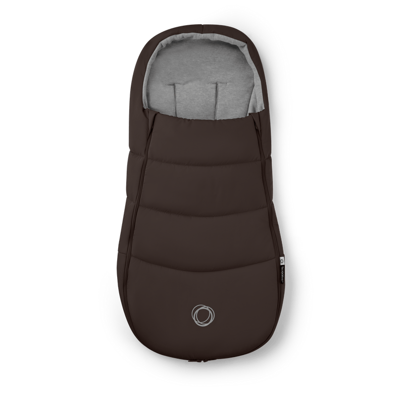 Bugaboo footmuff Cocoa Brown for Bugaboo pushchairs - British product