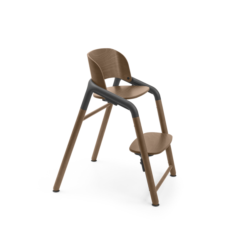 Bugaboo highchair base Warm Wood Grey, imported from the UK