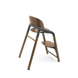 Bugaboo Giraffe highchair with baby set in wood grey - British product