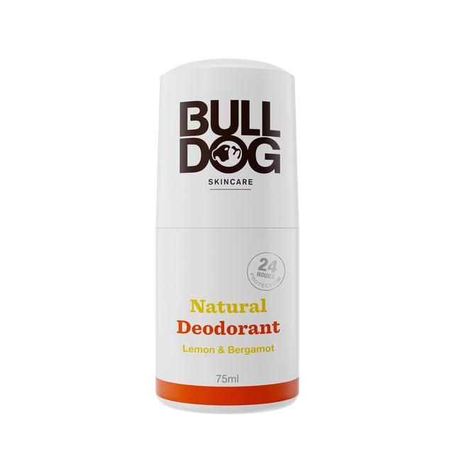 Bulldog Skincare - Natural Deodorant Roll-On Lemon & Bergamot 75ml