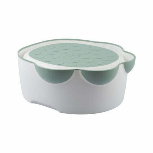 Bumbo Step n Potty 3-in-1 potty trainer Hemlock, UK version