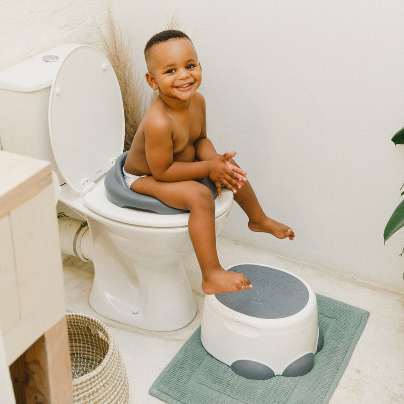 Bumbo toddler toilet trainer Slate Grey - British product