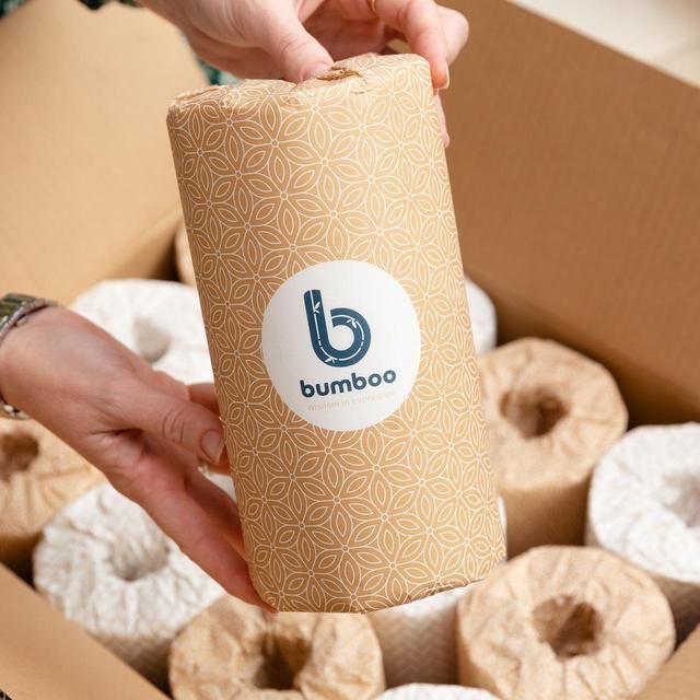 Bumboo - 100% Bamboo Kitchen Rolls 12 per pack