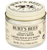 Burt's Bees 99.9 Percent Natural Moisturising Almond and Milk Hand Cream Jar, 57g