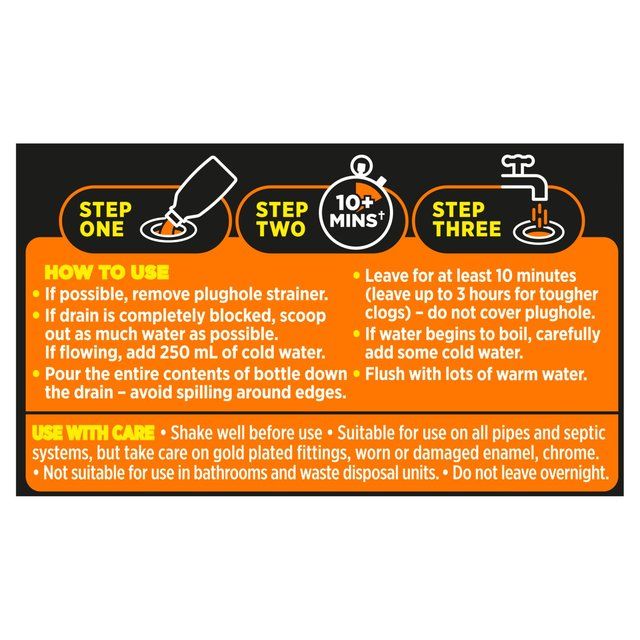 Buster Kitchen Plughole Unblocker 150ml