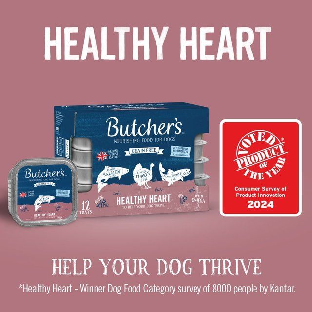 Butcher's Healthy Heart Dog Food Trays 12 x 150g
