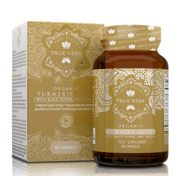 True Veda | Organic Turmeric Curcumin | Vegan | 60 Caps GOODS Superdrug
