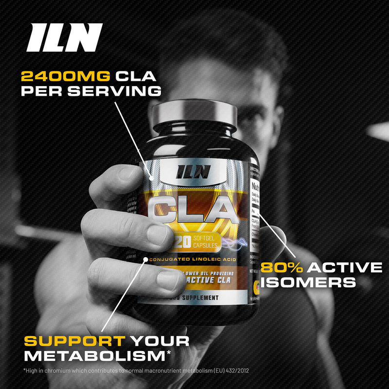 CLA softgels 3000mg 120 count supplement, imported from the UK