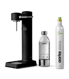 Cordless Sparkling Water Maker with 800ml Capacity and Included CO2 Cylinder