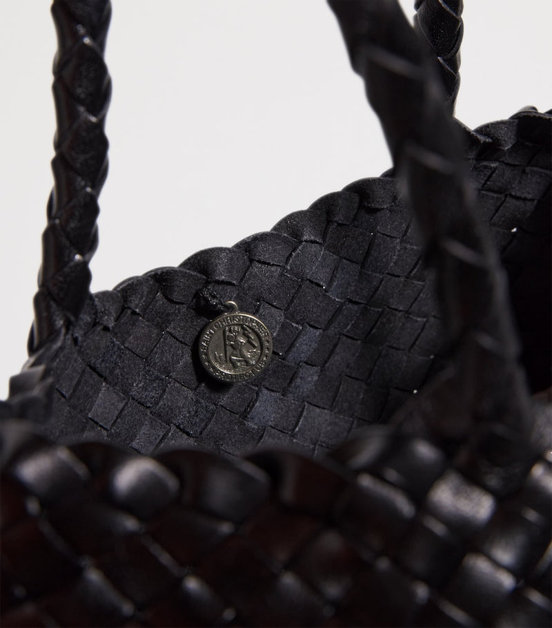 Dragon Diffusion large Santa Croce tote bag in leather, British brand