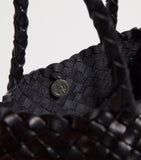 Dragon Diffusion large Santa Croce tote bag in leather, British brand