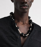 Emporio Armani beaded rope necklace, imported from the UK