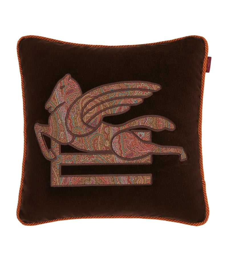 Etro cotton embroidered Somerset cushion 45cm, UK version