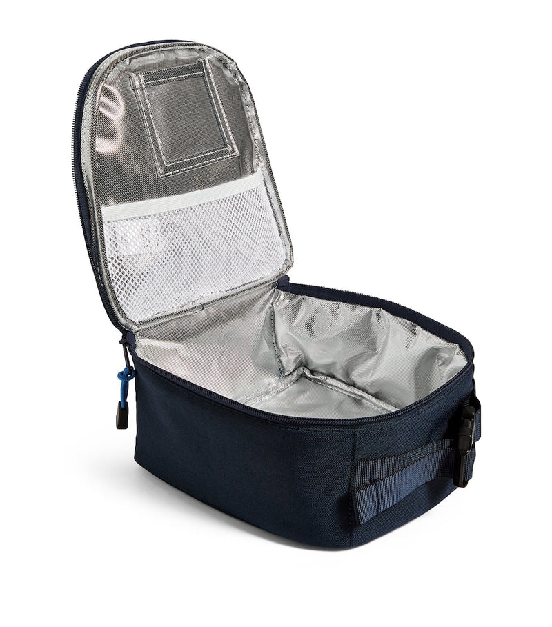 Becco Bags customisable lunch box with patches (British brand)