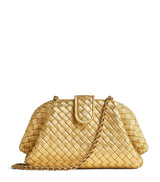 Harrods Bottega Veneta Small Leather Lauren 1980 Clutch Bag- Buy online at McGrocer