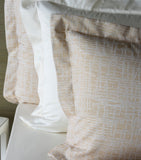 Celso De Lemos Egyptian cotton-silk pillow case 50x75cm, UK version
