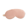 Smug padded satin sleep mask in Caramel, imported from the UK