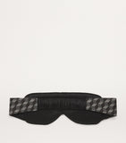 Daniel Hanson silk sleep mask with sacred geometry padded design, imported from the UK