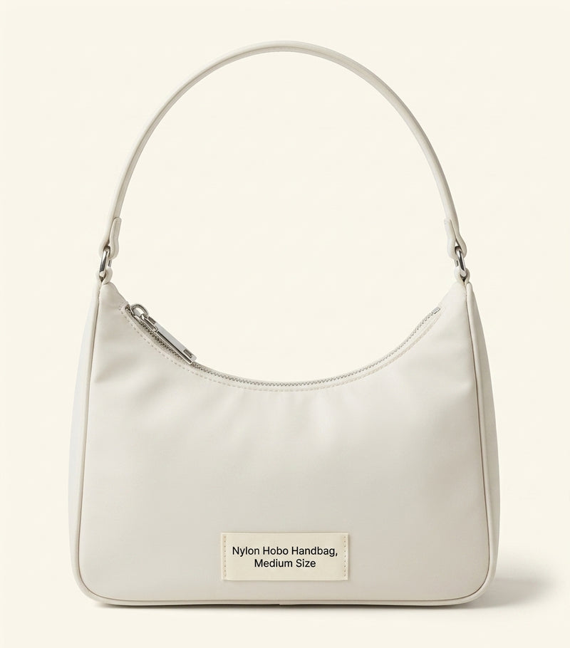 Prada Re-Nylon shoulder bag in recycled nylon, imported from the UK